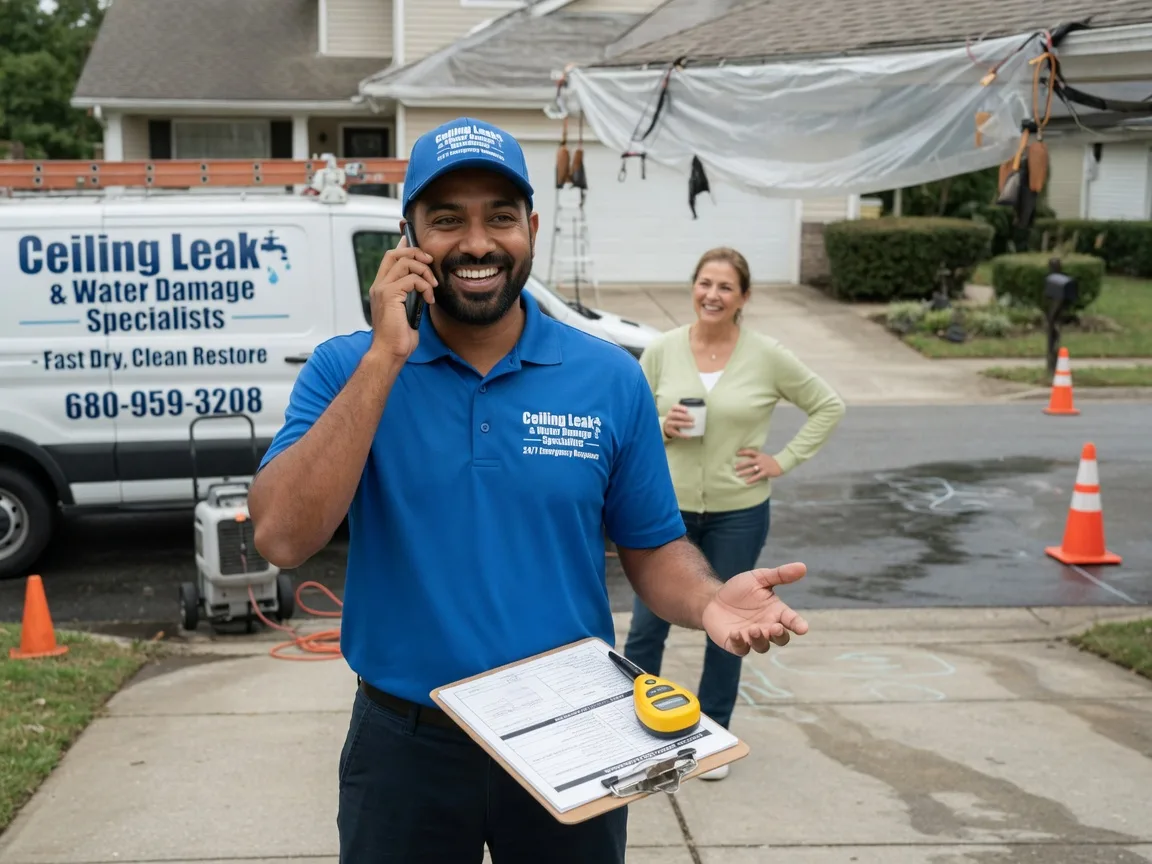 Ceiling Leak Cleanup Davisville, WV FAQs